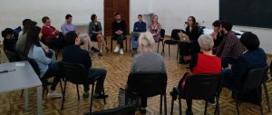 Student feedback session at Tbilisi State University